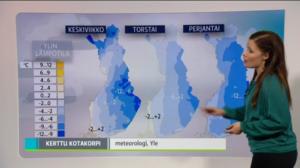 Sääennusteita: Sääennuste klo 1800 (S): 29.12.2015 18.28