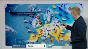 Sääennusteita: Sääennuste klo 9.00 (S): 11.01.2016 09.00