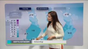 Sääennusteita: Sääennuste 1800 (S): 14.01.2016 18.33