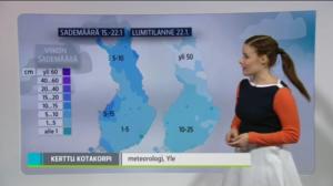 Sääennusteita: Sääennuste klo 18 (S): 21.01.2016 18.51