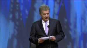 Yle Uutisluokka Triplet: Presidentti Niinistö: Kansainväliset pakolaissäännökset jääneet ajasta jälkeen (S): 04.02.2016 11.06