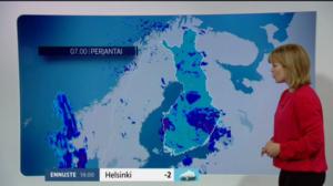 Sääennusteita: Sääennuste klo 9.00 (S): 05.02.2016 09.36