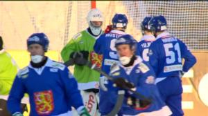 Urheilujuttuja: Jääpallon MM-finaali: Venäjä - Suomi: 08.02.2016 12.55