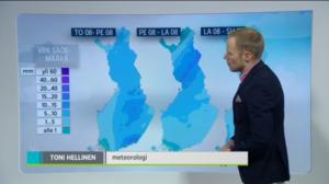 Sääennusteita: Sääennuste klo 18.00 (S): 10.02.2016 18.44