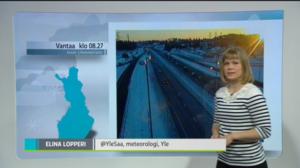 Sääennusteita: Sääennuste klo 9.00: 16.02.2016 09.24