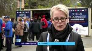 Jääkiekon naisten MM: Pronssiottelu RUS - FIN: 05.04.2016 00.55