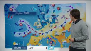 Sääennusteita: Sääennuste klo 9.00 (S): 23.02.2016 09.18