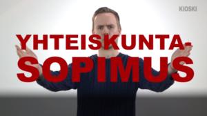 Yle Uutisluokka Triplet: Mitä tarkoittaa yhteiskuntasopimus? (S): 02.03.2016 07.45