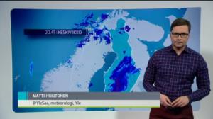 Sääennusteita: Sääennuste klo 9.00: 24.03.2016 09.21