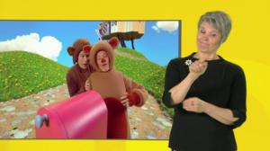 Nalle (viittomakielelle tulkattuna): 08.04.2016 11.05