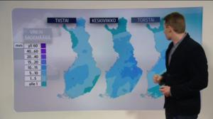 Sääennusteita: Sääennuste klo 18:00: 04.04.2016 18.26