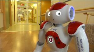 Yle Uutisluokka Triplet: Hoivarobotti Ilona jumppaa yhdessä mummojen kanssa (S): 05.04.2016 10.28