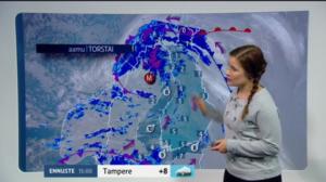 Sääennusteita: Sääennuste klo 9: 07.04.2016 09.22