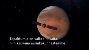 Yle Uutisluokka Triplet: Euroopan avaruusjärjestö uskoo löytävänsä elämää Marsista – etsinnät jo vauhdissa (S): 08.04.2016 13.06