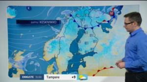 Sääennusteita: Sääennuste klo 9.00: 13.04.2016 09.22