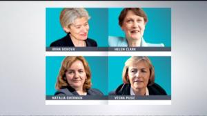 Yle Uutisluokka Triplet: YK:n johtoon viimein nainen? (S): 13.04.2016 12.32