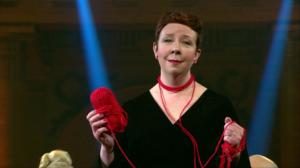 #kulttuurinvälikysymys: Jenni Kokanderin Taiteilija ja hahmoja yleisössä: 20.04.2016 10.38