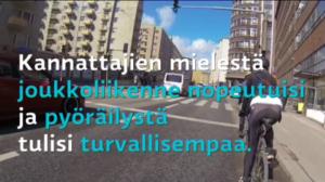 Yle Uutiset Uusimaa: Hämeentien pyörätiet jakavat mielipiteitä Helsingissä: 21.04.2016 18.56