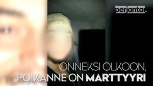 Perjantai: Perjantai-dokkari: "Onneksi olkoon, poikanne on marttyyri": 22.04.2016 13.25