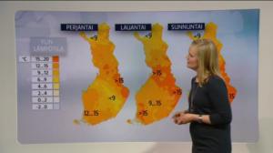 Sääennusteita: Sääennuste klo 18 (S): 28.04.2016 18.55