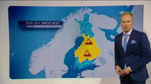Sääennusteita: Sääennuste klo 18 (S): 05.05.2016 18.18