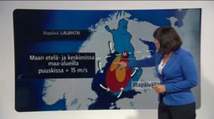 Sääennusteita: Sääennuste klo 18 (S): 26.08.2016 18.40