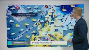 Sääennusteita: Sääennuste klo 9.00: 19.12.2016 09.18