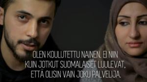 Bagdad - Rovaniemi: Mustafa ja Aya: 10.10.2016 09.00