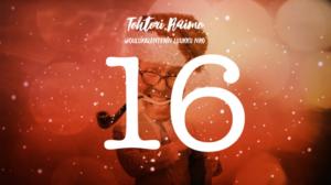 Tohtori Raimon joulukalenteri: Valtakunnan joulukalenterin 16. luukku: 19.12.2016 12.28