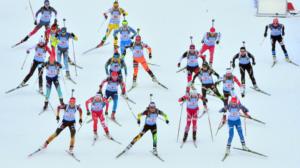 Ampumahiihdon MC: Naisten sprinttikilpailu: 06.01.2017 15.10