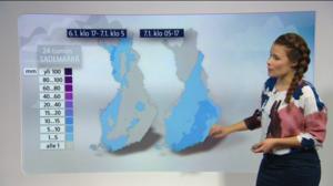 Sääennusteita: Sääennuste klo 18 (S): 07.01.2017 18.30