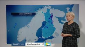 Sääennusteita: Sääennuste klo 9.00 (S): 16.01.2017 09.42