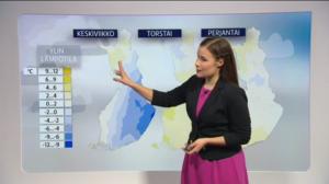 Sääennusteita: Sääennuste klo 18 (S): 24.01.2017 18.51