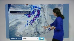 Sääennusteita: Sääennuste klo 9.00: 25.01.2017 09.00