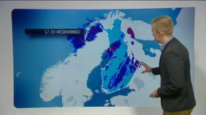 Sääennusteita: Sääennuste klo 1800 (S): 25.01.2017 18.25