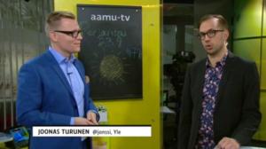 Ylen aamu-tv: Tänään otsikoissa: 23.09.2016 15.20