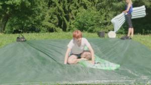 Temput ja testit: Milla ja Emma: Vesiliukumäki: 17.10.2016 08.00