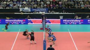 Lentopalloa: EM-karsinta FIN - POR: 24.09.2016 18.20