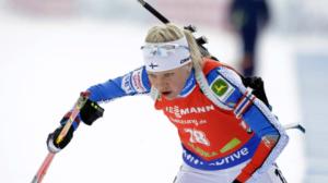 Ampumahiihdon MC: Naisten takaa-ajokilpailu: 10.12.2016 15.40