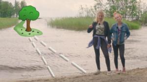 Temput ja testit: Milla ja Emma: Styroksisilta: 17.10.2016 08.00