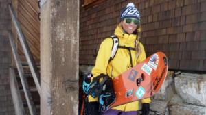 Videodokumenterat: Mikaela Hollsten om friåkning, rädslokoll och laviner (S): 20.07.2016 07.51