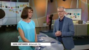 Ylen aamu-tv: Tänään otsikoissa: 16.08.2016 15.15