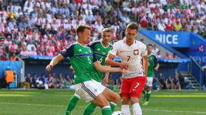 Jalkapallon EURO 2016: POL - NIR: 12.06.2016 18.30