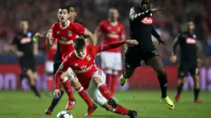 Jalkapallon Mestarien liiga: Benfica - Napoli: 06.12.2016 21.15