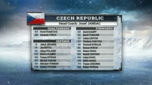 Jääkiekon EHT: CZE - SWE: 18.12.2016 13.30