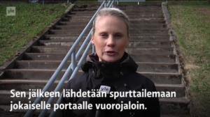 Yle Uutiset Kaakkois-Suomi: Porrastreeni vahvistaa jalkoja ja lisää kimmoisuutta: 11.05.2016 14.14