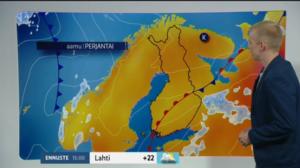 Sääennusteita: Sääennuste klo 9.00 (S): 22.07.2016 09.22