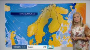 Sääennusteita: Sääennuste klo 9.00 (S): 10.06.2016 09.00