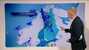 Sääennusteita: Sääennuste klo 18.00 (S): 03.07.2016 18.17