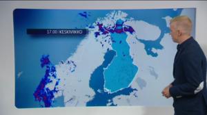 Sääennusteita: Sääennuste klo 18 (S): 27.07.2016 18.39